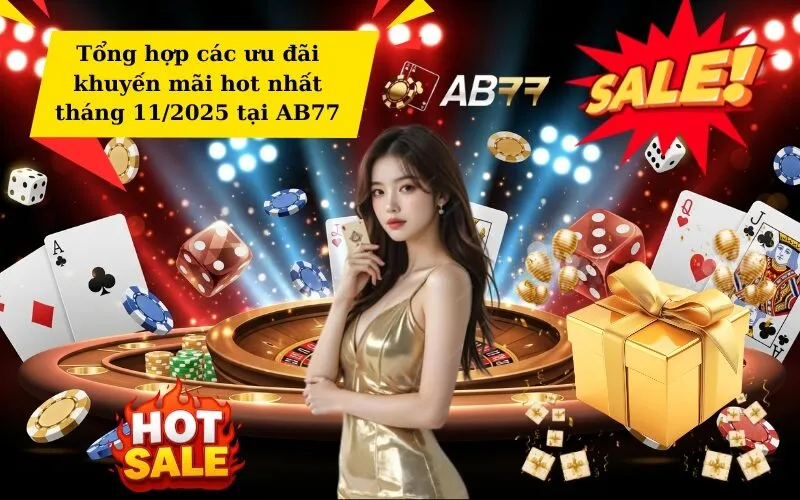 Tổng hợp các ưu đãi khuyến mãi hot nhất tháng 112025 tại AB77