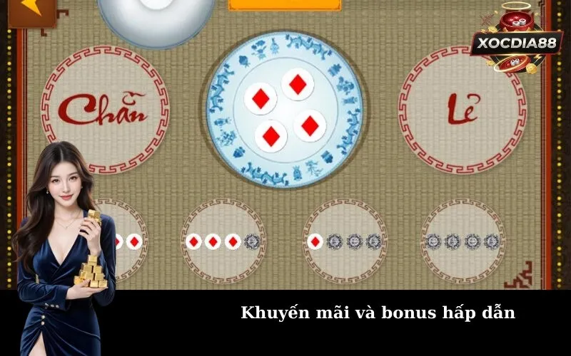 Khuyến mãi và bonus hấp dẫn